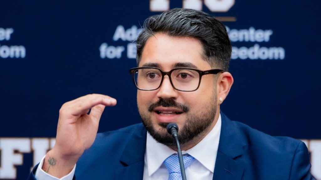 Eitel Zambrano renuncia a la presidencia nacional del movimiento CREO tras polémicas. (X-Eitel Zambrano)