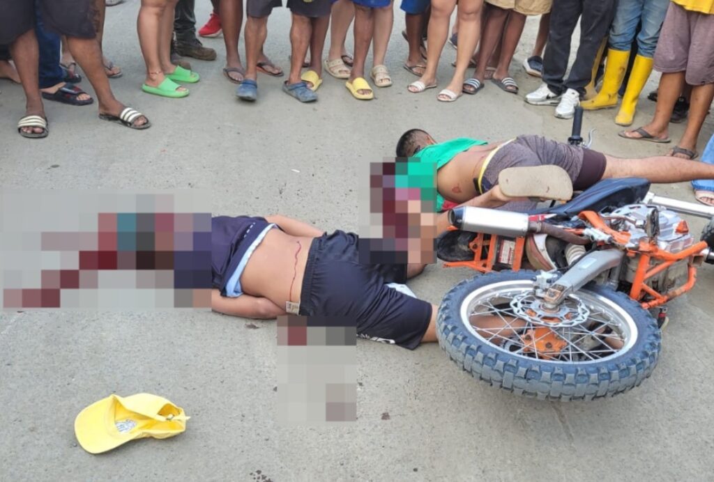Pasadas las 17h30 del martes 6 de enero de 2026, dos hombres que se desplazaban en una motocicleta se convirtieron en víctimas de un doble asesinato.