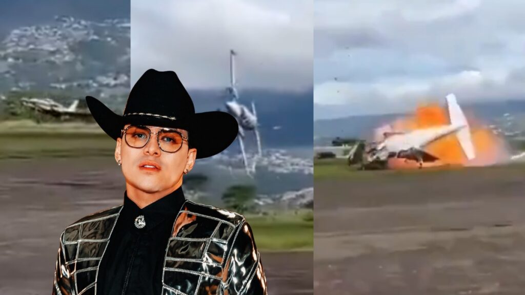 Yeison Jiménez: Video que muestra un accidente aéreo no corresponde al siniestro en el que murió el cantante colombiano de música popular.