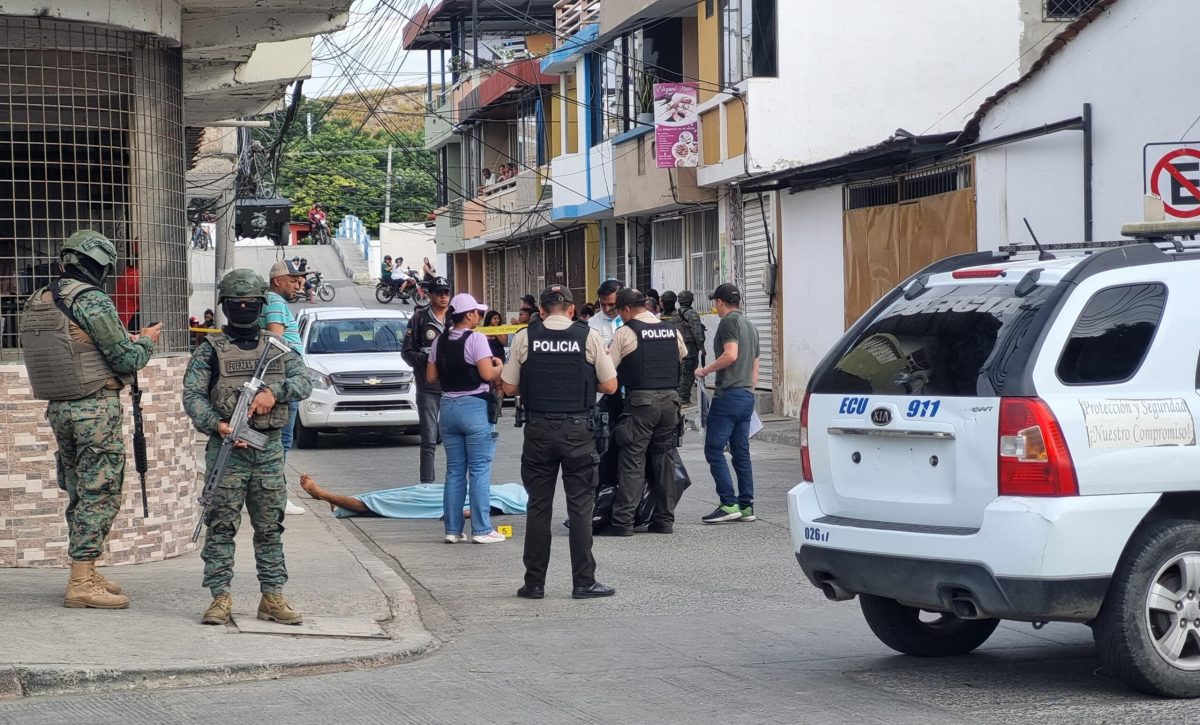 El crimen organizado desata su guerra: más de 50 asesinatos en julio en el distrito policial Manta.