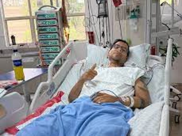 A la espera del alta médica, Jorge Gutiérrez se aferra a la fe, la medicina y la solidaridad