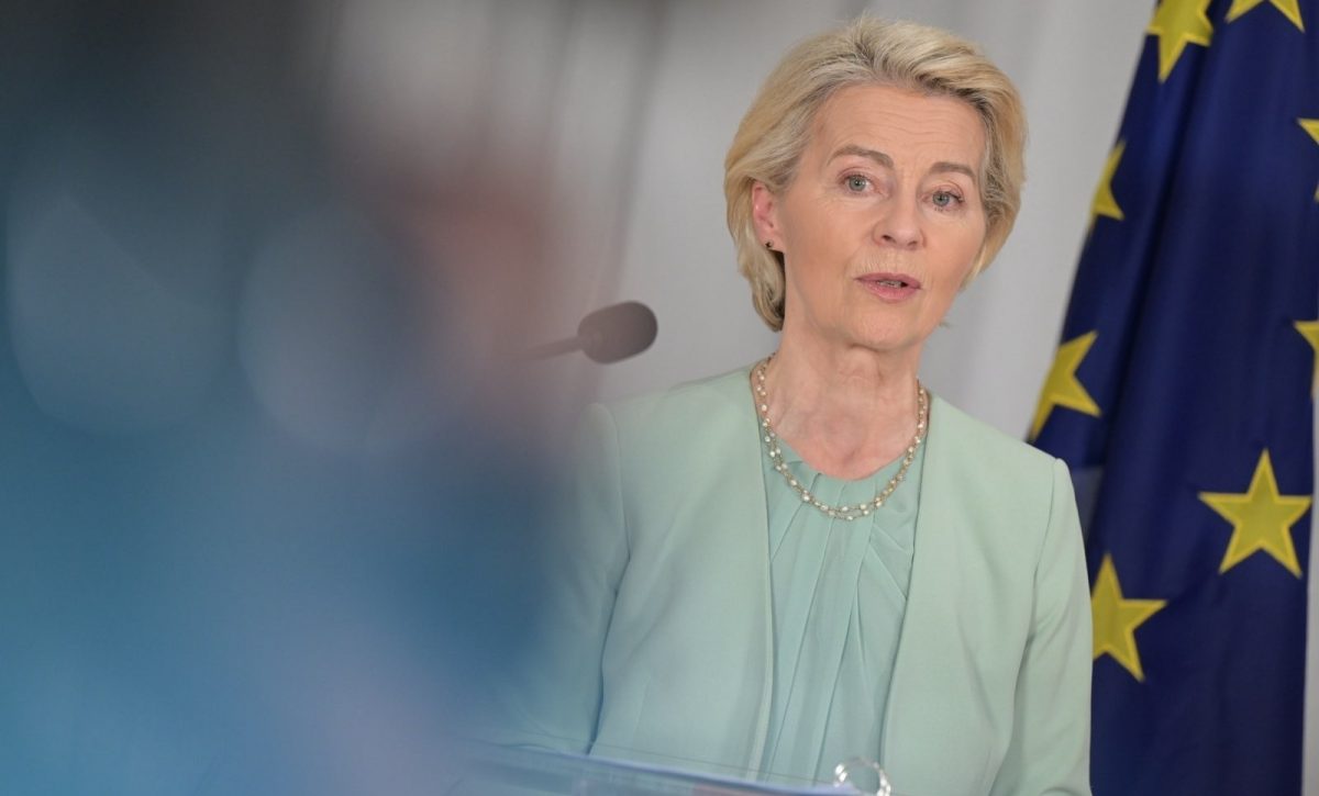 Foto/Europa Press. La presidenta de la Comisión Europea, Ursula von der Leyen.