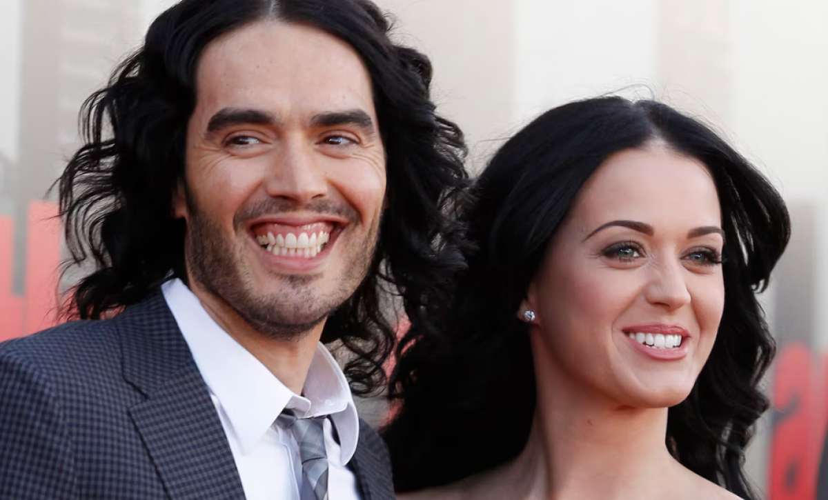 Russell Brand estuvo casado con la superestrella musical Katy Perry.