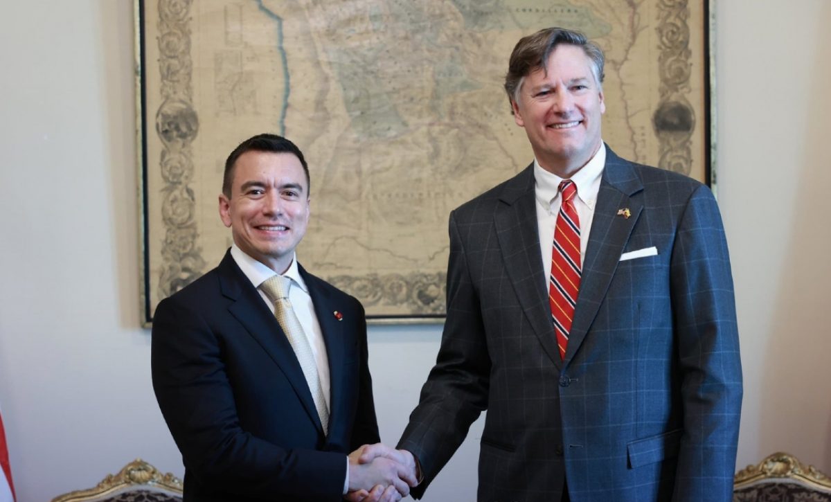 Agenda de Daniel Noboa en Bolivia Posesión presidencial, reunión con funcionario de Estados Unidos y cambios en la Casa Militar. (Presidencia)