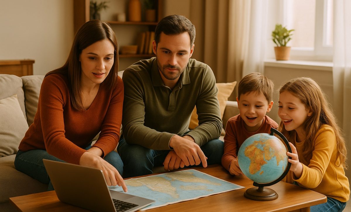 Ajustar el destino y la duración del viaje a la capacidad económica disponible es clave para evitar deudas. FOTO: Inteligencia Artificial (ChatGPT).