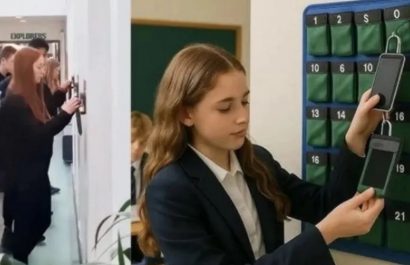 Al menos dos escuelas en Edimburgo, Escocia, han implementado una política que prohíbe el uso de celulares durante toda la jornada escolar.