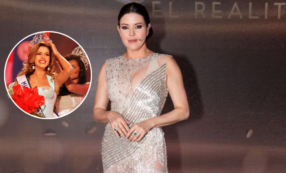 Alicia Machado se coronó como Miss Universo en 1996.
