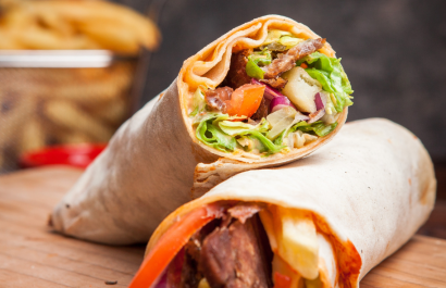 El shawarma se ha vuelto muy popular entre los comensales ecuatorianos.