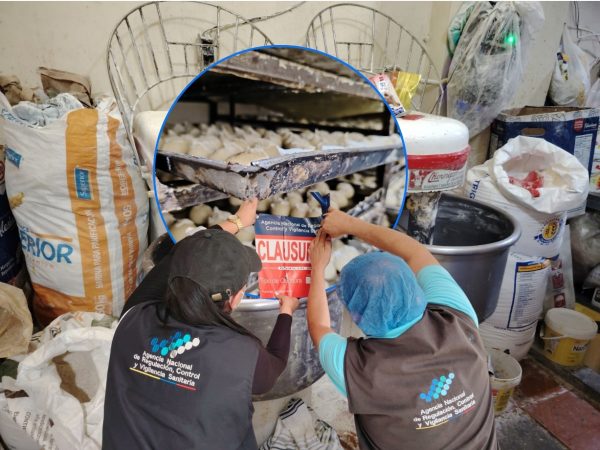 Arcsa clausuró una panadería en Portoviejo por supuesta insalubridad en utensilios, instalaciones y procesos