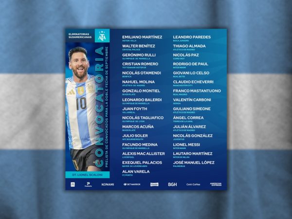 Argentina anuncia su prelista para recibir a Venezuela y visitar a Ecuador en las Eliminatorias Sudamericanas