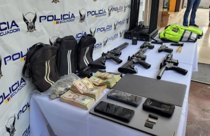 Armas, dinero y droga lo que dejó el operativo Apolo 13.0