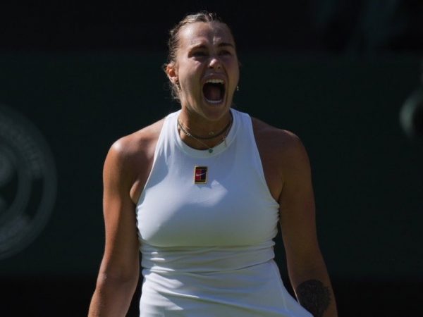 Aryna Sabalenka sufrió para avanzar en semifinales de Wimbledon y medirse en semifinales a la estadounidense Amanda Anisimova
