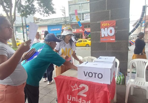 Así se vive la campaña del “No” en Santo Domingo organizaciones sociales advierten sobre impactos de la consulta popular