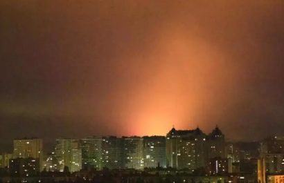 Foto/Europa Press: Ataques rusos con drones sobre Kiev.