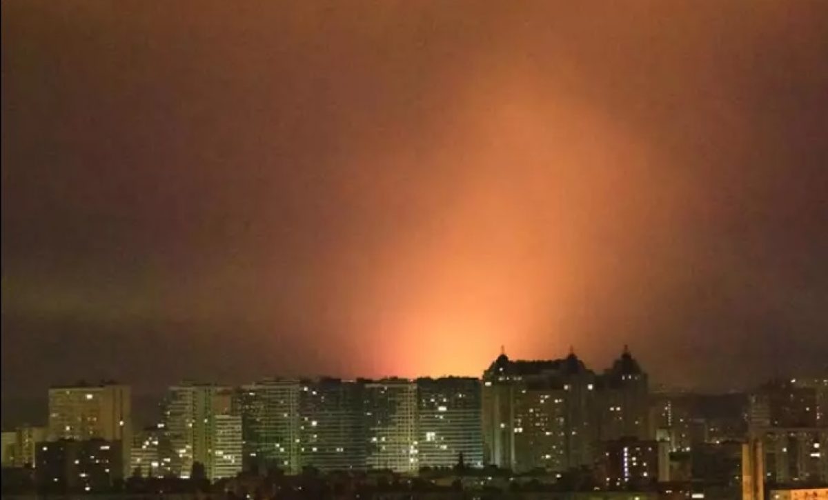 Foto/Europa Press: Ataques rusos con drones sobre Kiev.