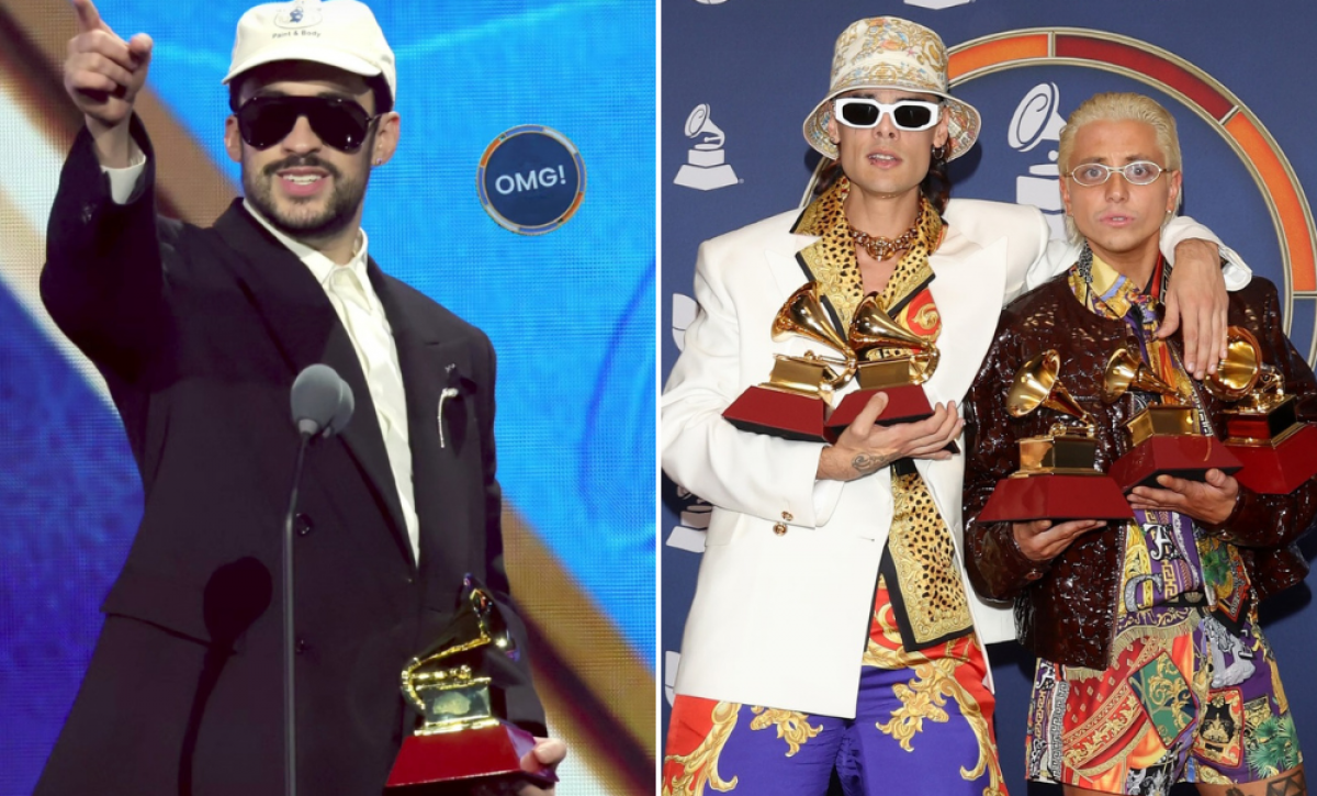 Bad Bunny y el dúo argentino Ca7riel & Paco Amoroso.