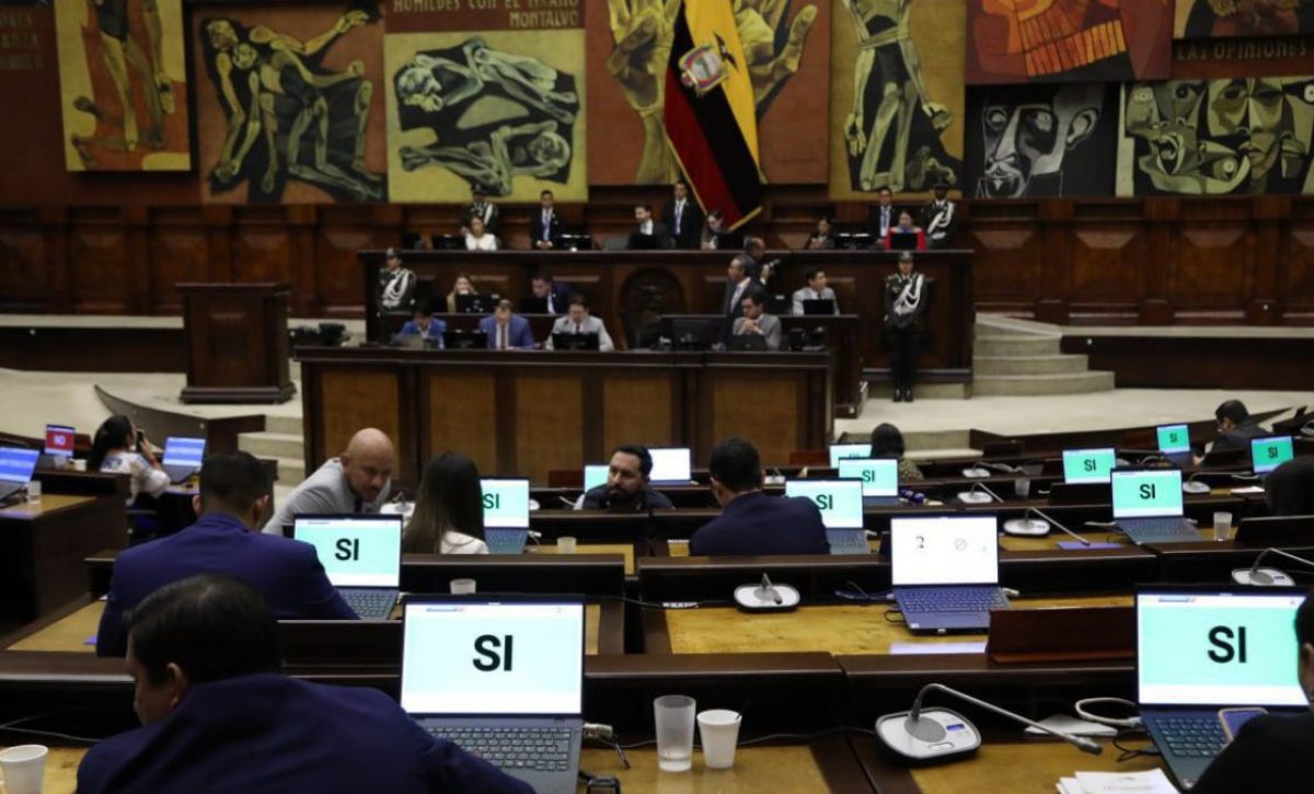 Bancada Ciudadana dice que le apuesta al debate diverso y sin exclusiones, respecto a ley propuesta por Noboa. (Bancada Ciudadana).