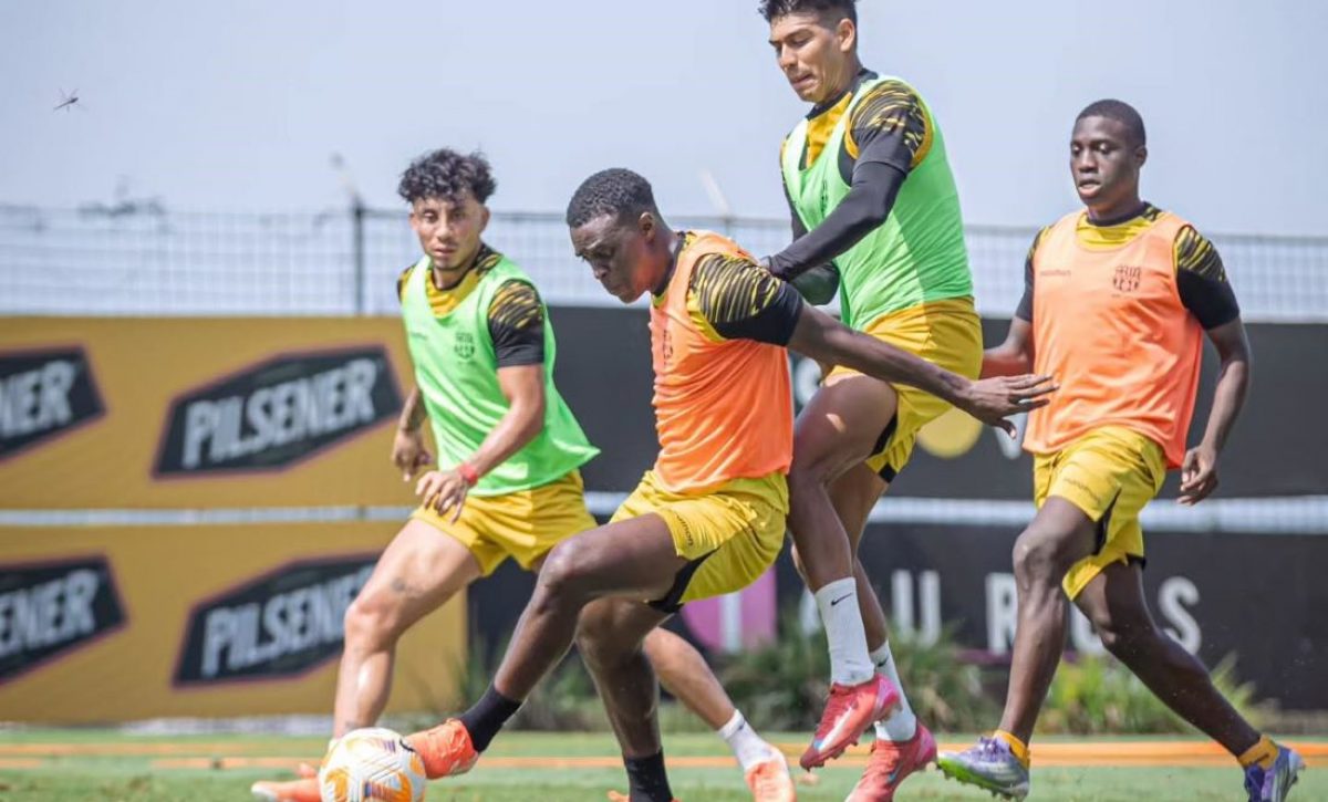Barcelona con cuatro bajas para enfrentar a Aucas.