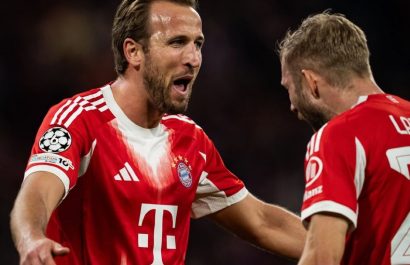 Bayern Múnich goleó a Brujas del ecuatoriano Joel Ordóñez.