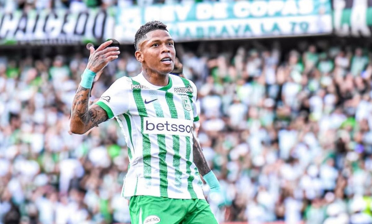 Billy Arce, extremo ecuatoriano de Atlético Nacional, en la mira del Deportivo Cali