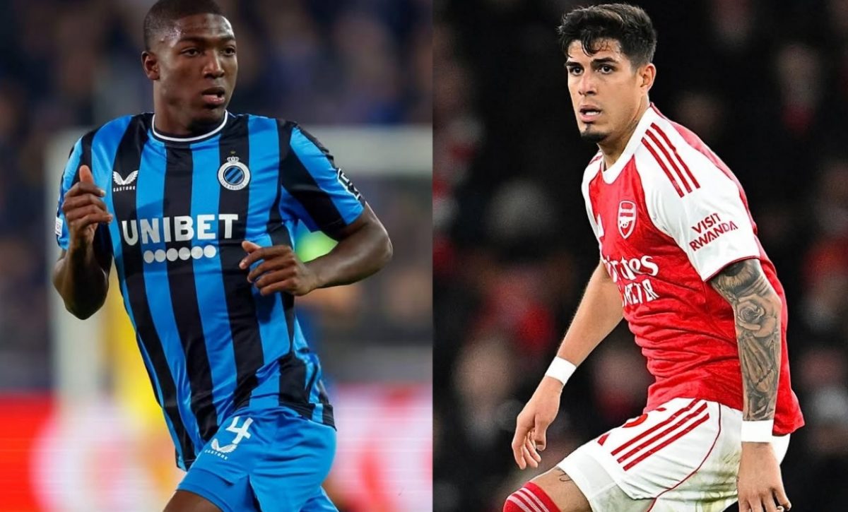 Brujas con Joel Ordóñez se mide al Arsenal de Piero Hincapié en Champions League