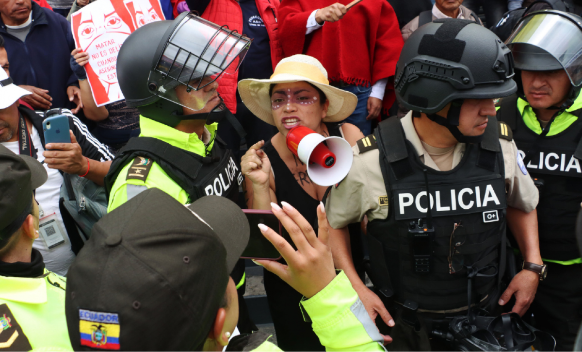 CIDH abre expediente por solicitud de medidas cautelares presentada por Frente Parlamentario correísta tras protestas en Ecuador El paro de la Conaie se extendió por un mes en Ecuador.