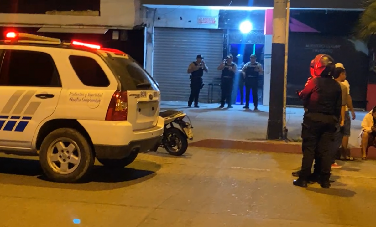 Ataque con fusil en la zona rosa de Machala deja dos muertos y una persona herida de gravedad
