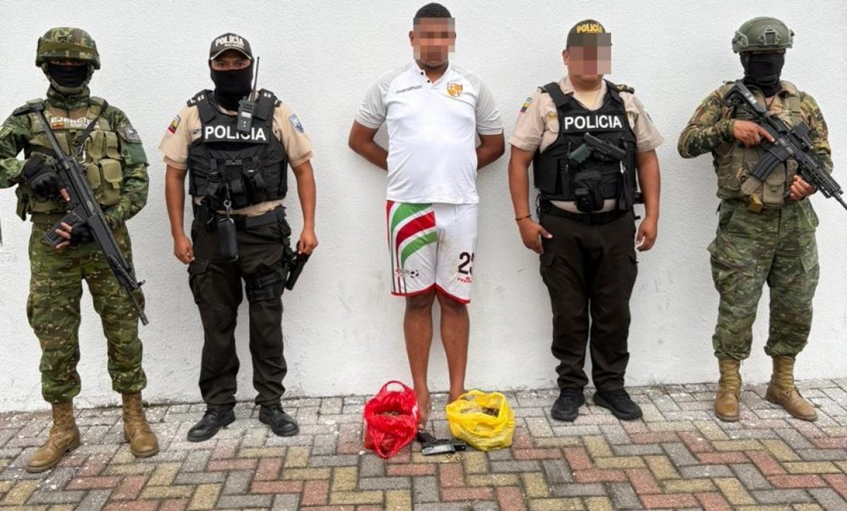 Capturan nuevamente a “El Gordo Lucho” en Quevedo durante operativo militar