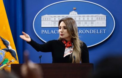 Carolina Jaramillo deja el Gobierno de Daniel Noboa y agradece por el tiempo que se desempeñó como vocera