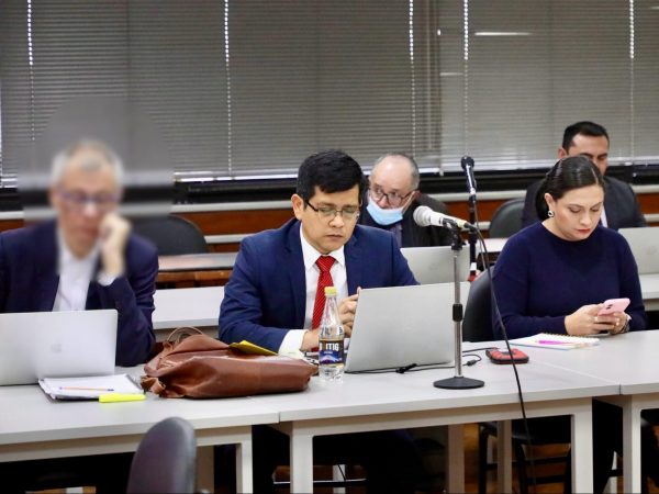 Jorge Glas estuvo presente en la audiencia que no fue instalada este viernes 6 de junio.