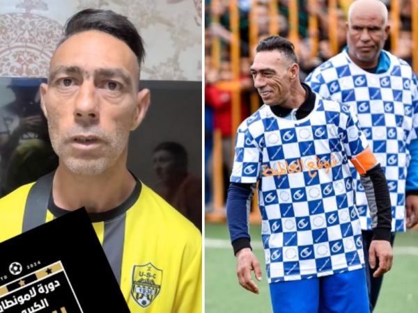 Choucha, un jugador de fútbol argelino, se ha convertido en una figura viral en plataformas digitales.