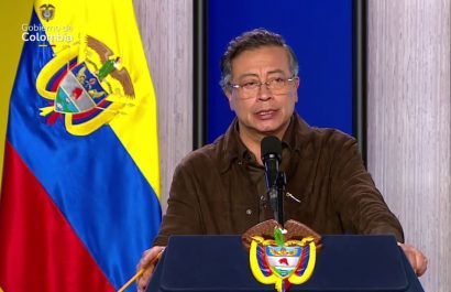 El presidente de Colombia, Gustavo Petro.