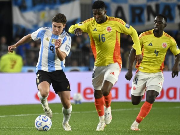 Colombia empató 1-1 con Argentina en el Estadio Más Monumental por la fecha 16 de las eliminatorias sudamericanas al Mundial 2026.