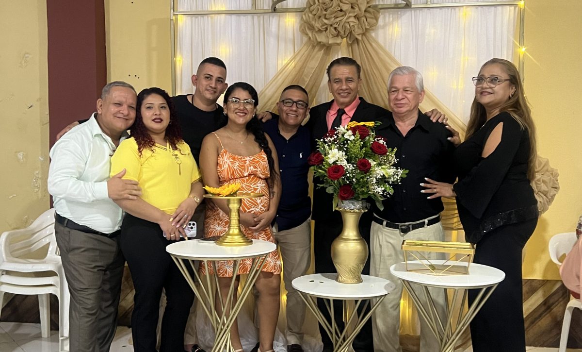 Miembros de la asociación que estuvieron en la celebración por el aniversario.