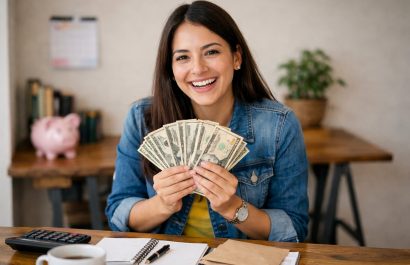 Cómo administrar el primer décimo sueldo para aquellos que cobran por primera vez. FOTO: Inteligencia Artificial.