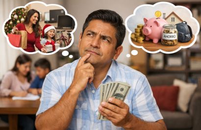 Cómo definir entre ahorrar o gastar el décimo según la economía del hogar. FOTO: Inteligencia Artificial.