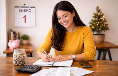 Cómo iniciar el año con finanzas ordenadas para evitar el sobreendeudamiento. FOTO: Inteligencia Artificial.