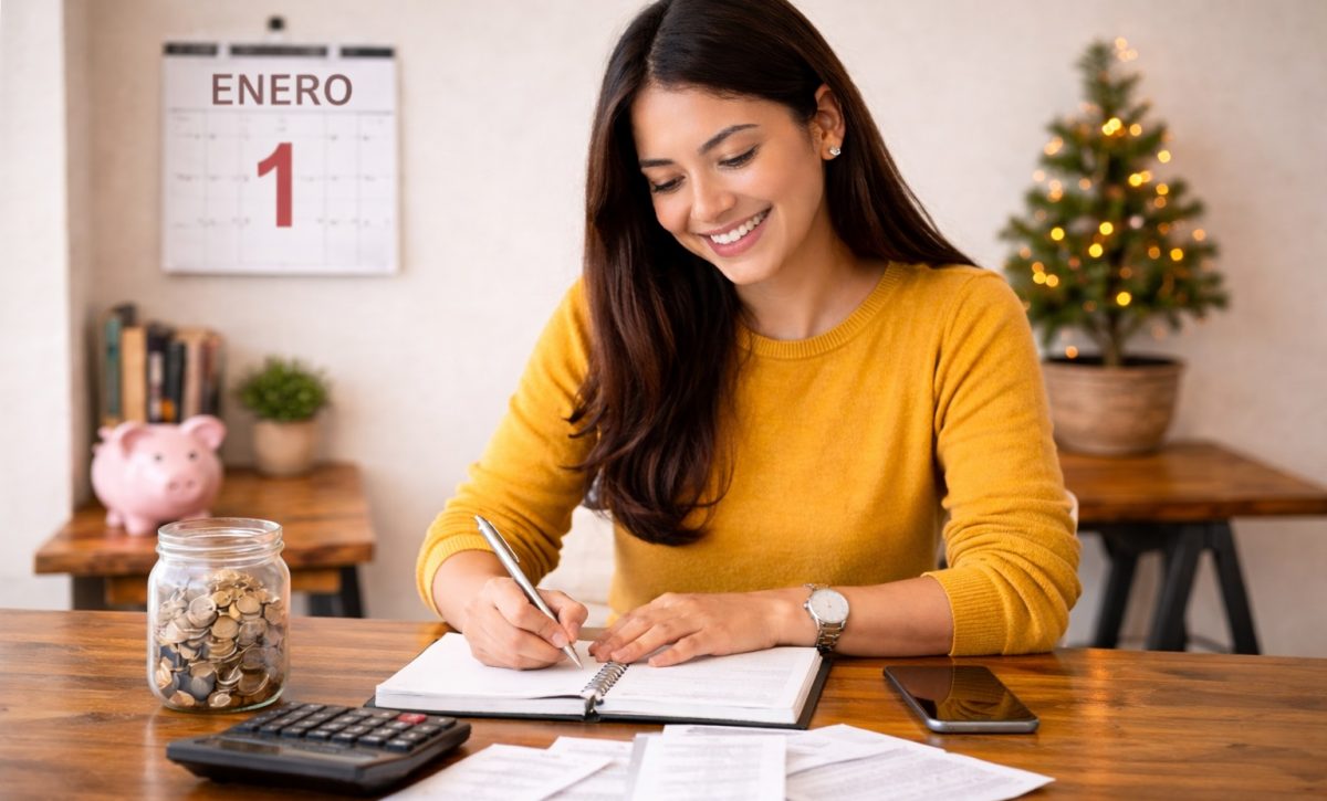 Cómo iniciar el año con finanzas ordenadas para evitar el sobreendeudamiento. FOTO: Inteligencia Artificial.