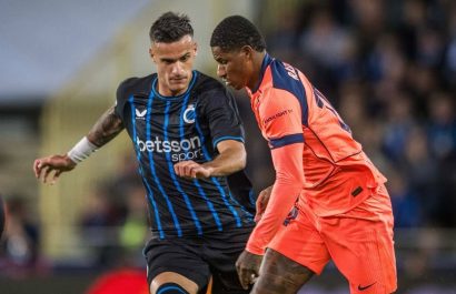 Con Joel Ordóñez titular, Brujas rescata empate ante Barcelona en la cuarta jornada de la Champions