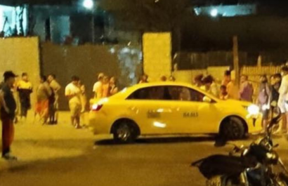 Un taxista fue asesinado en el sector de Ceibo Renacer, anoche.