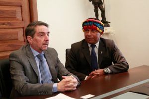 Exministro Felipe Vega busca suceder a Luisa González en liderazgo correísta. FOTO: @felipevegadelac.