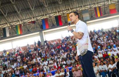 Daniel Noboa: “El contrabando le ha costado centenares de millones de dólares al año al pueblo”.