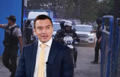 Daniel Noboa, Presidente de Ecuador, decreta áreas reservadas de seguridad en perímetros carcelarios. (API-Presidencia de Ecuador)