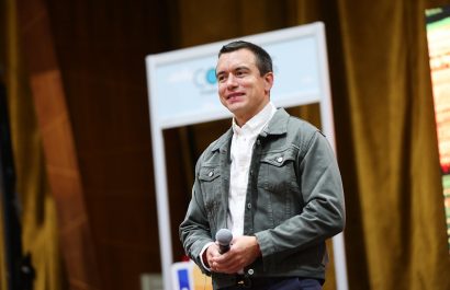 Daniel Noboa anuncia segundo viaje a Estados Unidos.