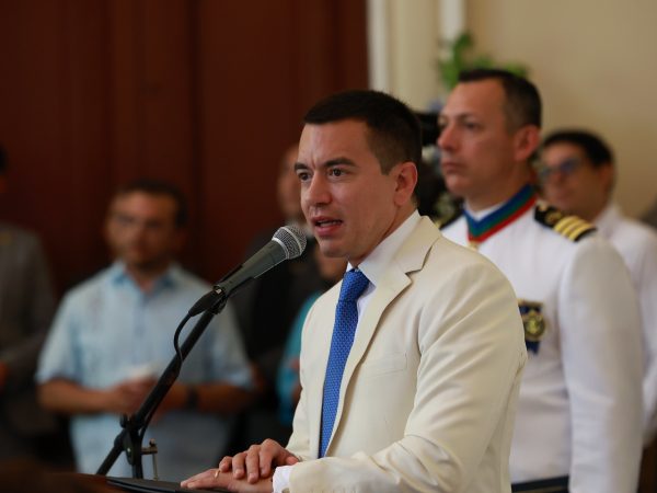 Daniel Noboa envía a la Asamblea Nacional su cuarto proyecto económico urgente la Ley Orgánica para el Control de Flujos Irregulares de Capitales