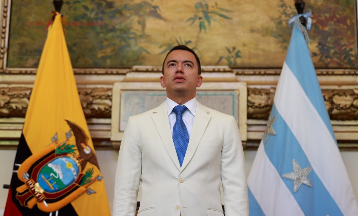 Daniel Noboa enviará a la Asamblea la Ley de Fundaciones para regular estos organismos y combatir lavado de dinero