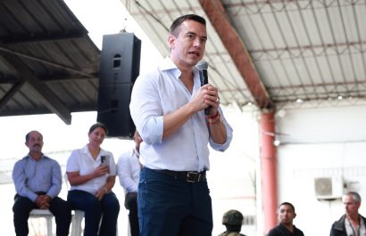 Daniel Noboa hará campaña en el marco de la consulta popular hasta el 13 de noviembre, último día para proselitismo. (Presidencia)