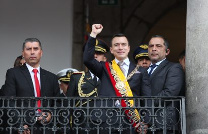 Daniel Noboa presenta indicadores que comparan la situación de Ecuador entre 2023 y 2025 a dos años de su gestión.