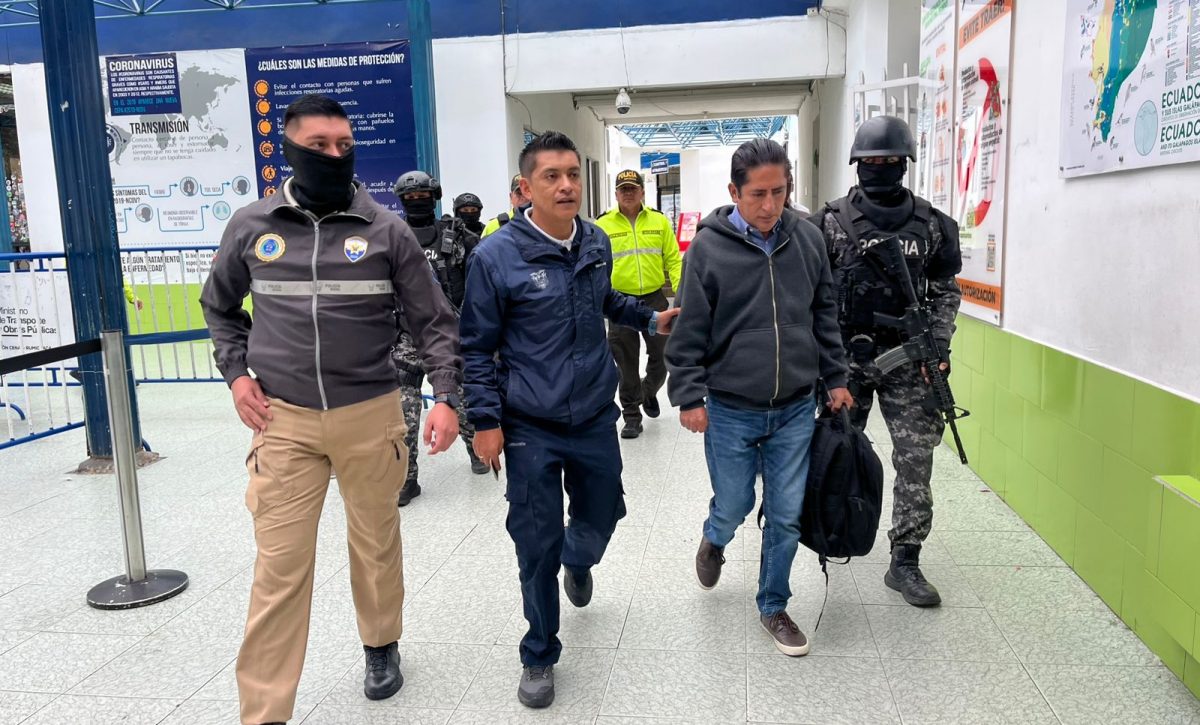 De la frontera a la cárcel Bellavista concejal de Santo Domingo cumple prisión preventiva