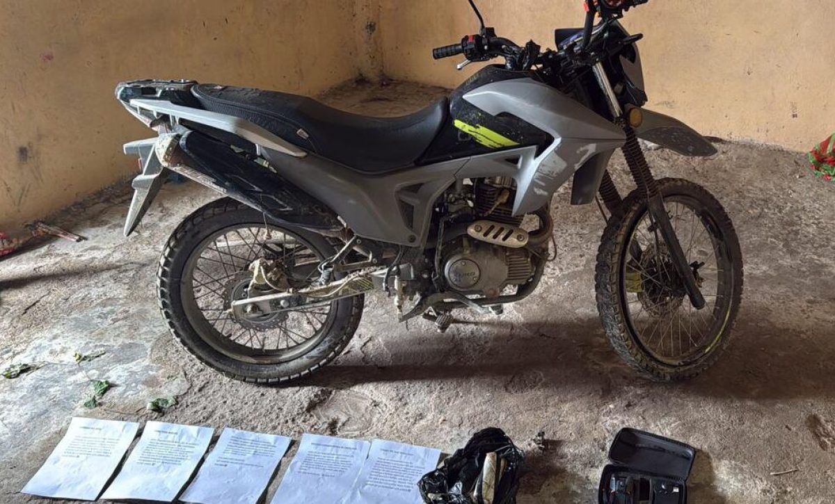 Decomiso de explosivos. Fotografía @PolicíaEcuador